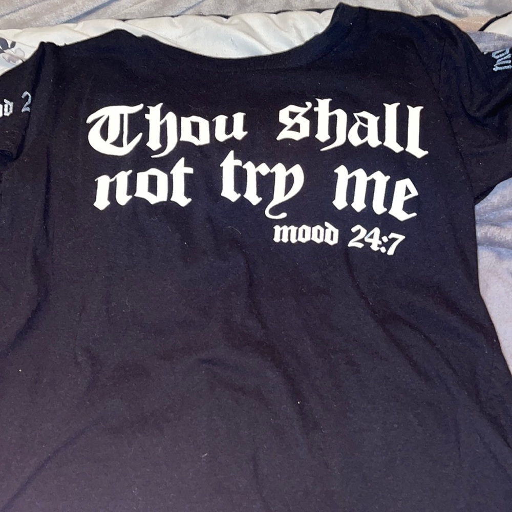 Open back tee